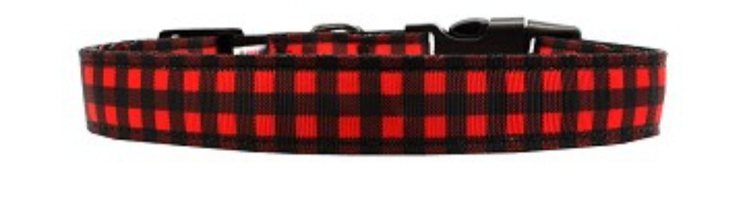 Buffalo Check Nylon Collar