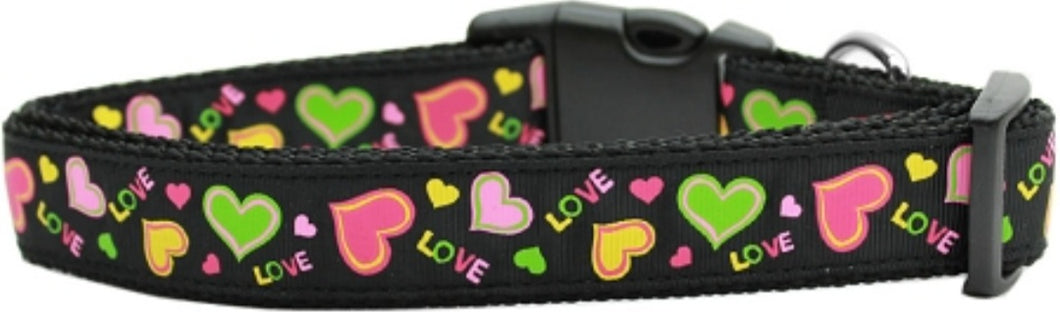 Neon Love Nylon Collar