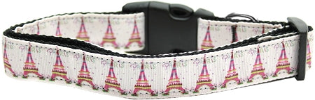 Eiffel Tower Nylon Collar